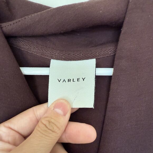 Varley Talia Long Sleeve Doublesoft Jersey Zip Jumpsuit Long Sleeve Lounge Sz XL - Picture 5 of 15